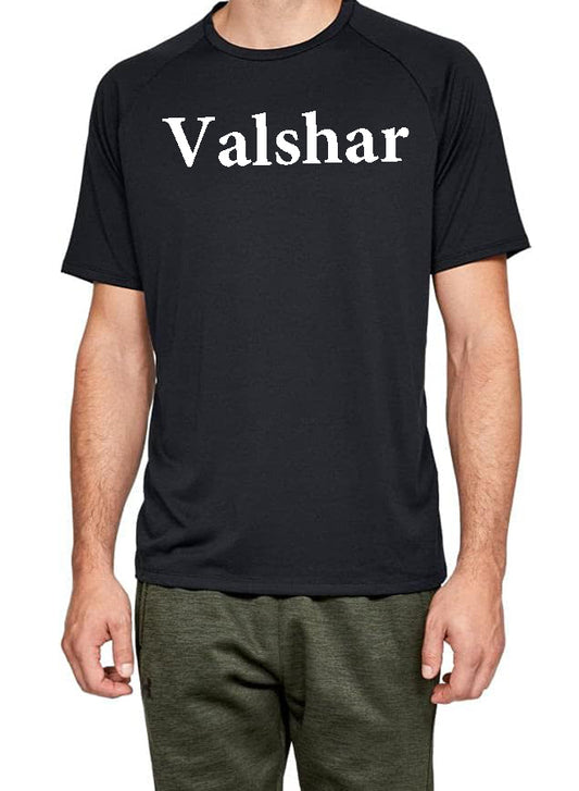 Valshar Men's Loose Fit Heavyweight Short-Sleeve Pocket T-Shirt