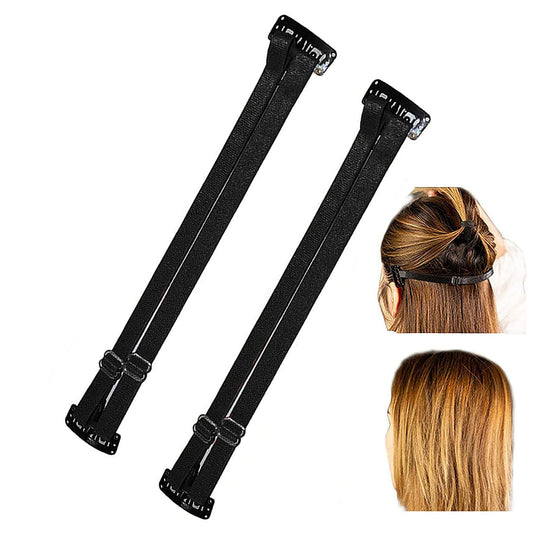 Tiokkss Face Lift Tapes and Bands, Facelift Bands with Clips, Face Lift Tapes and Bands with Clip(Double Belt, Black)
