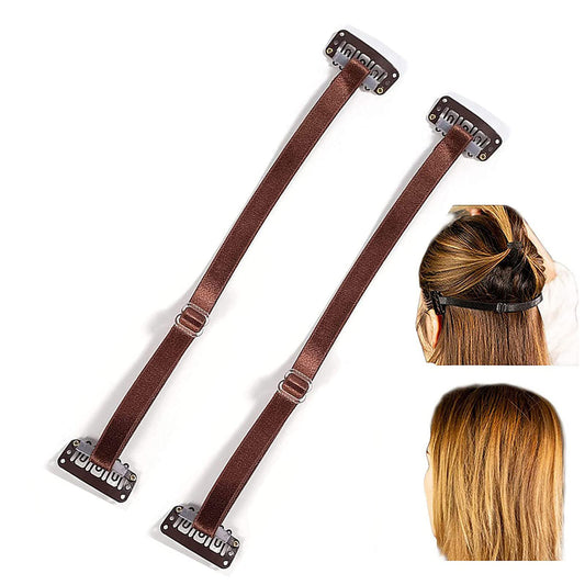 Tiokkss Face Lift Tapes and Bands, Facelift Bands with Clips, Face Lift Tapes and Bands with Clip(Single Belt, Brown)